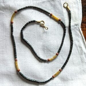 Vintage Roman Glass Beaded Necklace